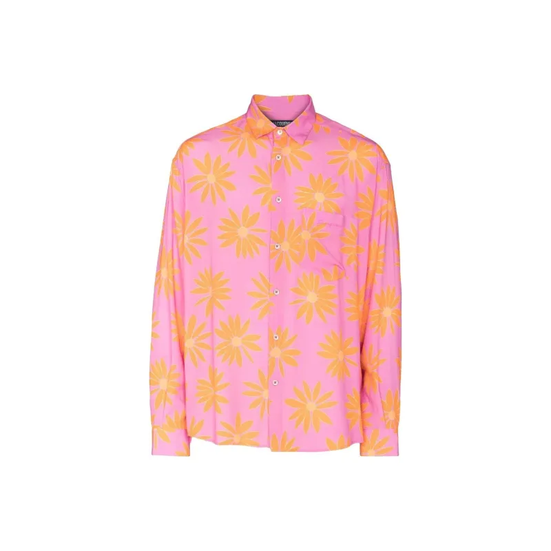 Jacquemus La Chemise Simon Floral-print Shirt-0