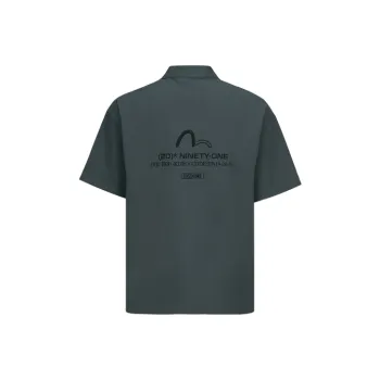 EVISU Polo Shirts Men Dark Gray