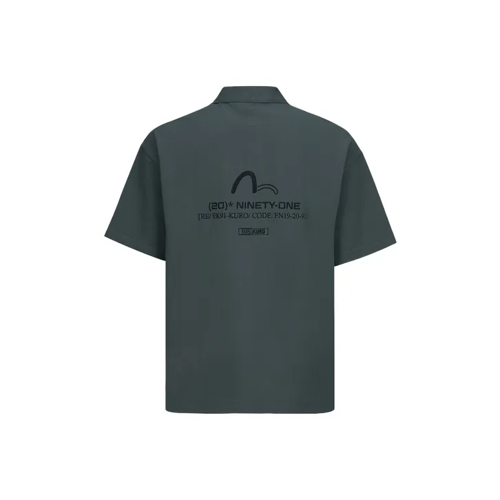 EVISU Polo Shirts Men Dark Gray-0