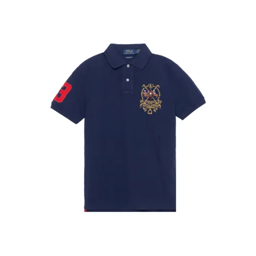 Polo Ralph Lauren Polo Shirts Men Marine Blue
