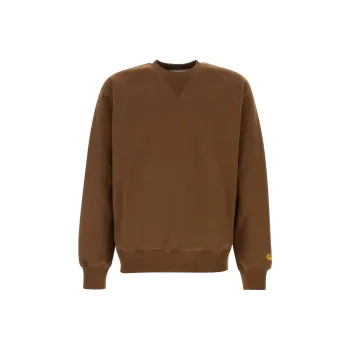 Carhartt WIP Chase Logo Embroidered Crewneck Sweatshirt