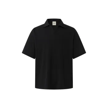 CHINISM Polo Shirt Unisex Black