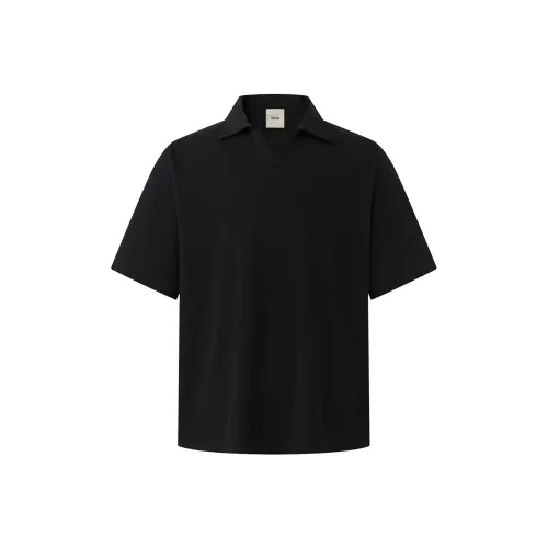 CHINISM Polo Shirt Unisex Black