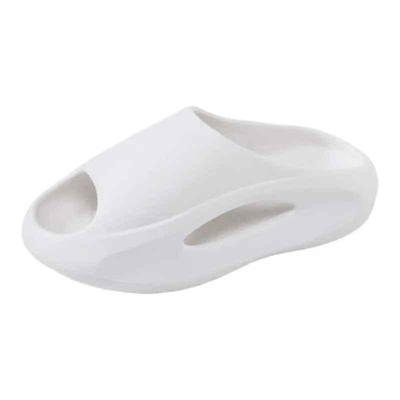 ALPLUME Home Slippers White, Black-0