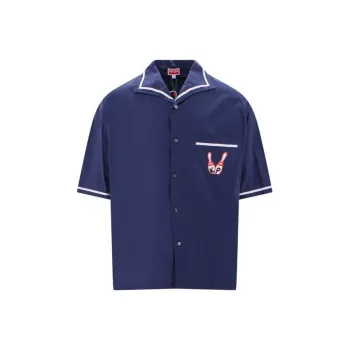 KENZO Bowling Elephant Hawaian Shirt