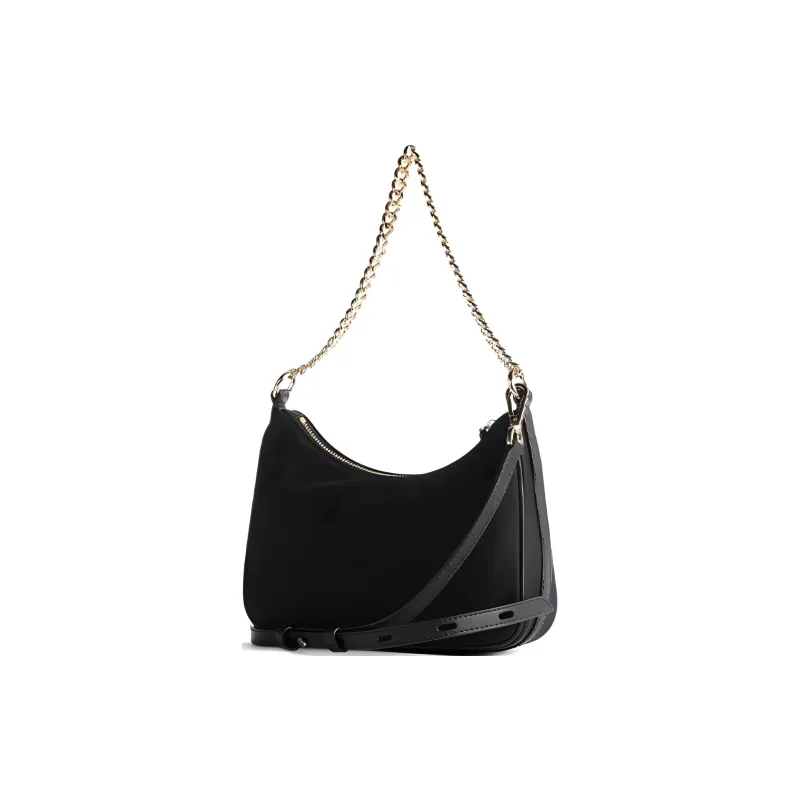 MICHAEL KORS Jet Set Nylon Fabric Shoulder Bag Unisex Black-1
