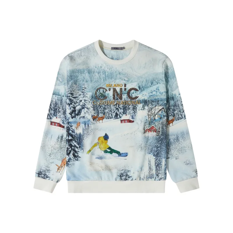 C'N'C Far Mountain Outdoor Series Fall Winter Sweatshirt Men's-0