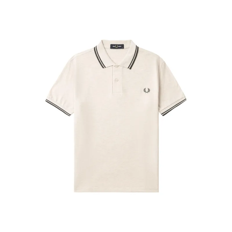 FRED PERRY Logo embroidered Polo Shirt-0