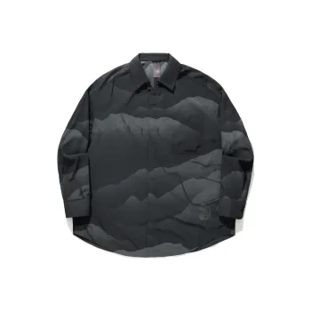 LiNing x CHENGLONG LIANMINGKUAN Shirt Men's Black All Over Print
