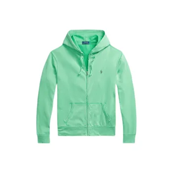 Polo Ralph Lauren Pony Embroidered Zipped Drawstring Hoodie