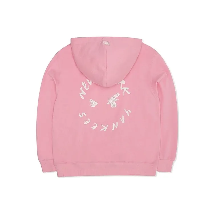 MLB New York Yankees Sweatshirt Unisex Pink-0