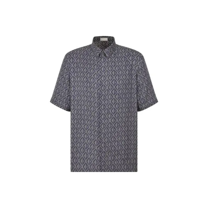 DIOR Shirts Men Dark Gray-0