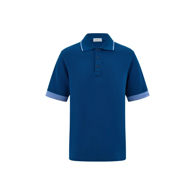 Ferragamo Logo Embroidered Polo Shirt-0