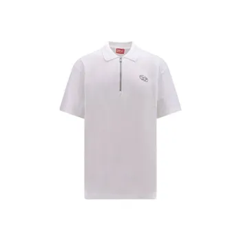 DIESEL Polo Shirts Men White