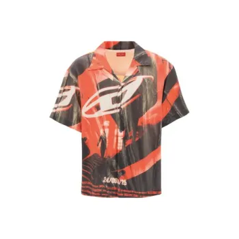 DIESEL S Hockney Poster Shirt