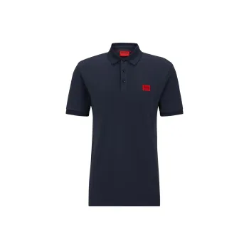 HUGO BOSS Logo Patch Slim Fit Polo Shirt