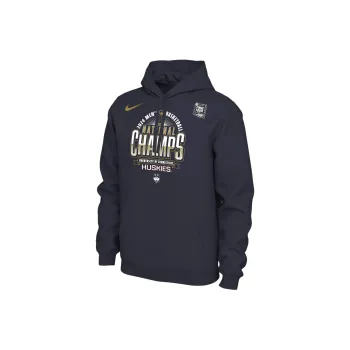 Nike UConn 2024 Men's National Champ Men's Nike College Basketball Hoodie