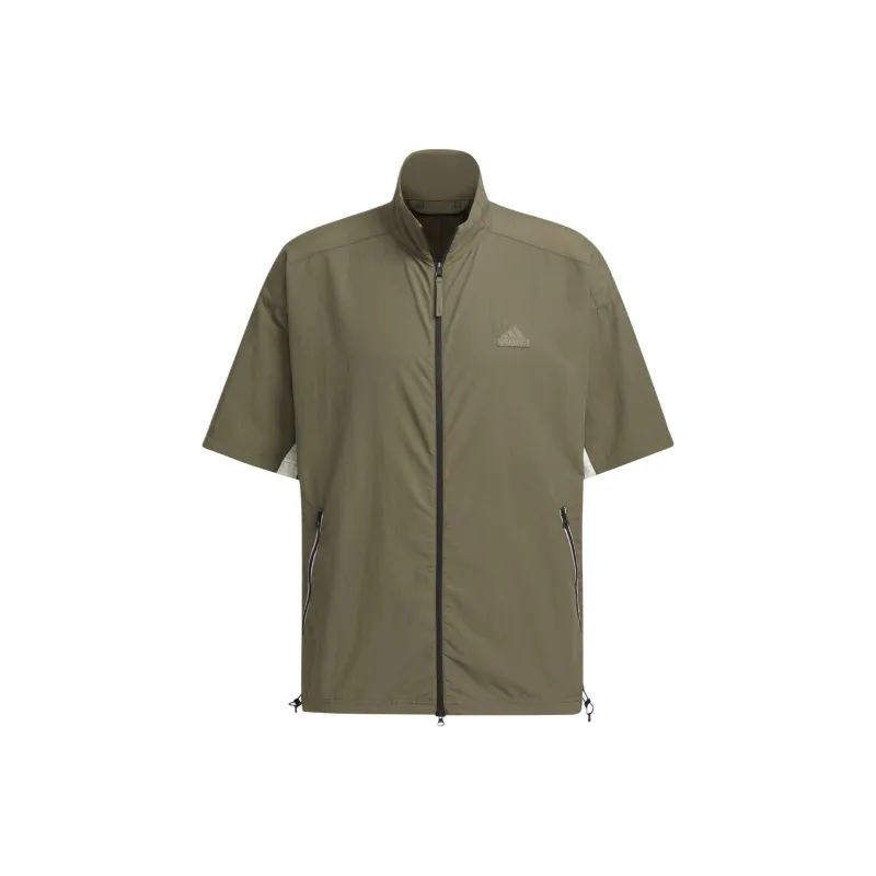 Adidas FUTURE STYLE WOVEN SHIRT Men's Branch Umber-0