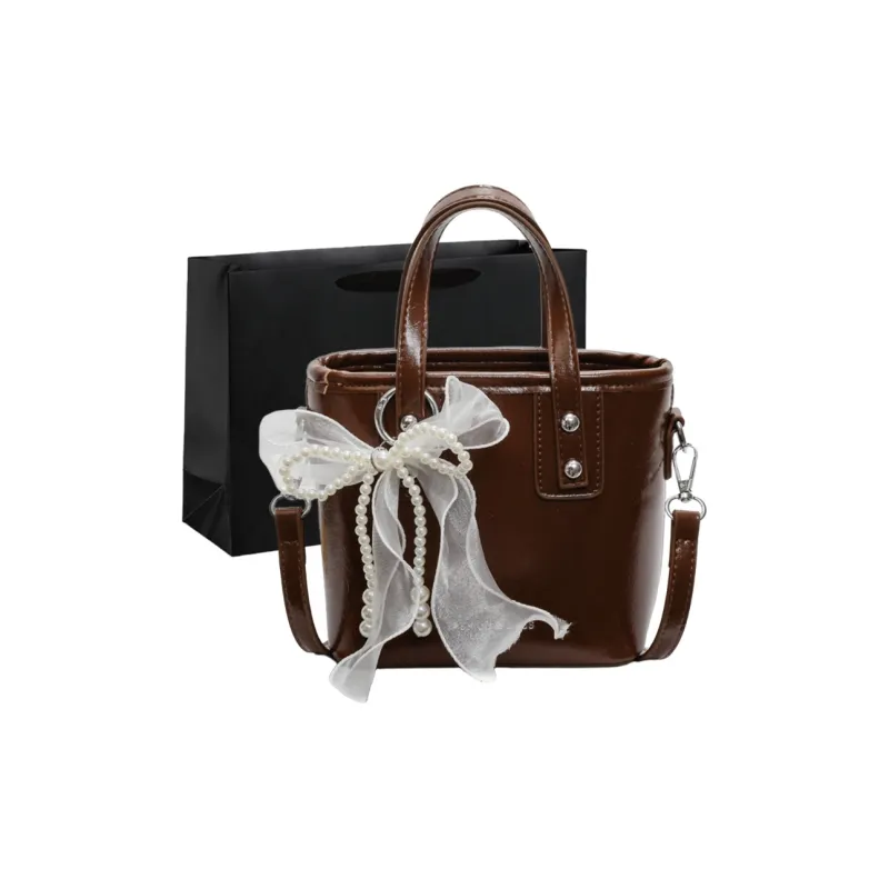 PINK·LAND PU Shoulder Bag, Crossbody Bag, Handbag Regular Women's Ecru/Black/Blue/Coffee-21