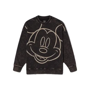 Vans X Disney Co brand Sweatshirts Unisex Black