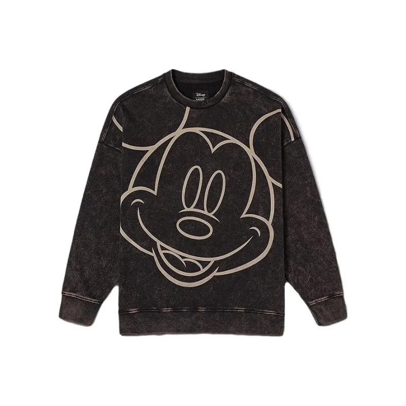 Vans X Disney Co brand Sweatshirts Unisex Black-0