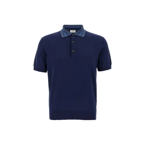 ETRO pegasus Collection embroidery Polo Shirt