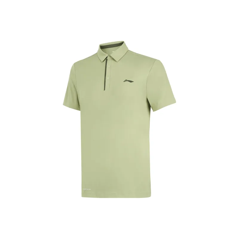 LiNing Sports Life Collection Polo Shirt Men's Green-0