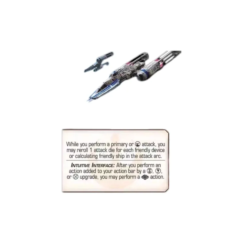 ASMODEE Star Wars X Wing Fighter Second Edition BTA NR2Y Wing Fighter Expansion Pack, English Edition Board Games-1