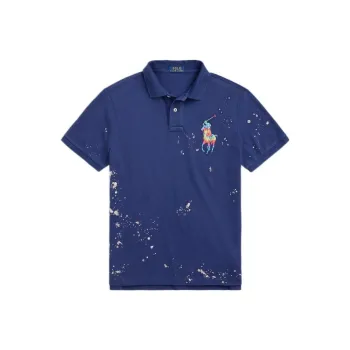 Polo Ralph Lauren Polo Shirts Men Marine Blue