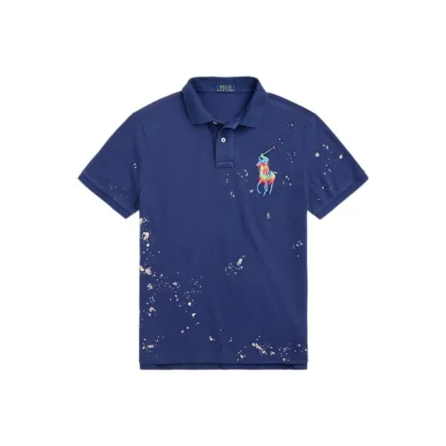 Polo Ralph Lauren Polo Shirts Men Marine Blue