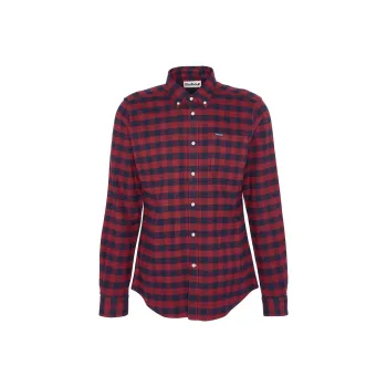 BARBOUR Shirt Men's Classic Red