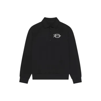 Givenchy Logo Embroidered Collared Sweatshirt