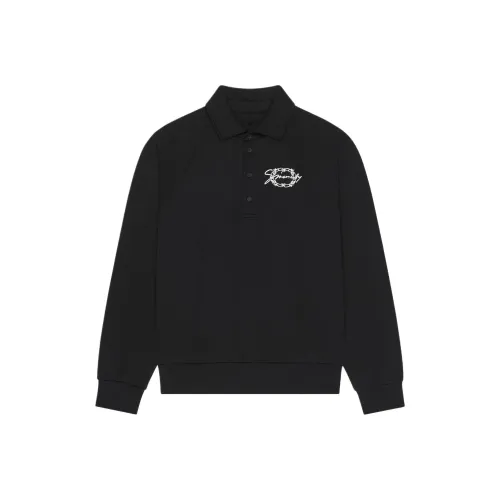 Givenchy Logo Embroidered Collared Sweatshirt