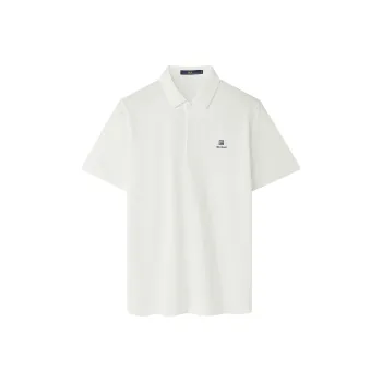 HLA Polo Shirts Men Raw White H5
