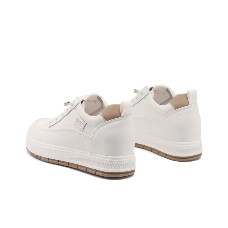 RED DRAGONFLY White Sneakers For Women's Abrasion Resistant Low Top Casual Shoes Women's-9