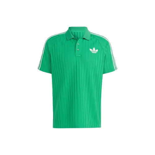 Adidas Originals SS23 Adicolor 70s Retro Series Polo Shirt Men's Green