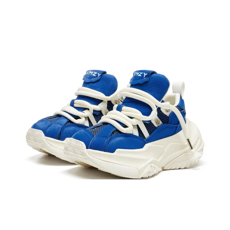 XMZY Arknights Series Treading Waves Abrasion Resistant Moisture Wicking Low Top Chunky Sneakers Women's-11
