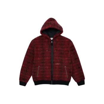 YARDSALE SS25 Sherpa Fleece Jacket Red Jacket Unisex Red