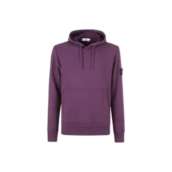 STONE ISLAND Logo Patch Drawstring Hoodie