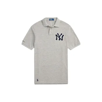 Polo Ralph Lauren x MLB FW24 Polo Shirt Men's Gray