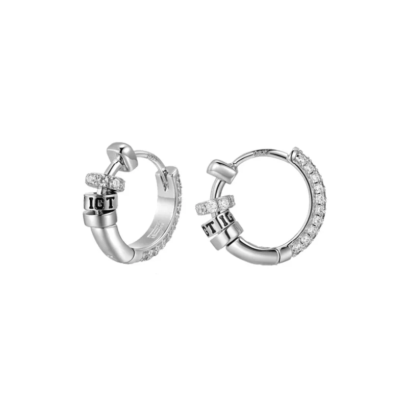 ICEGIANT S925 Silver Stud Earring Earrings Unisex-5