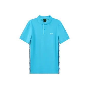 HUGO BOSS Polo Shirts Men Sky Blue