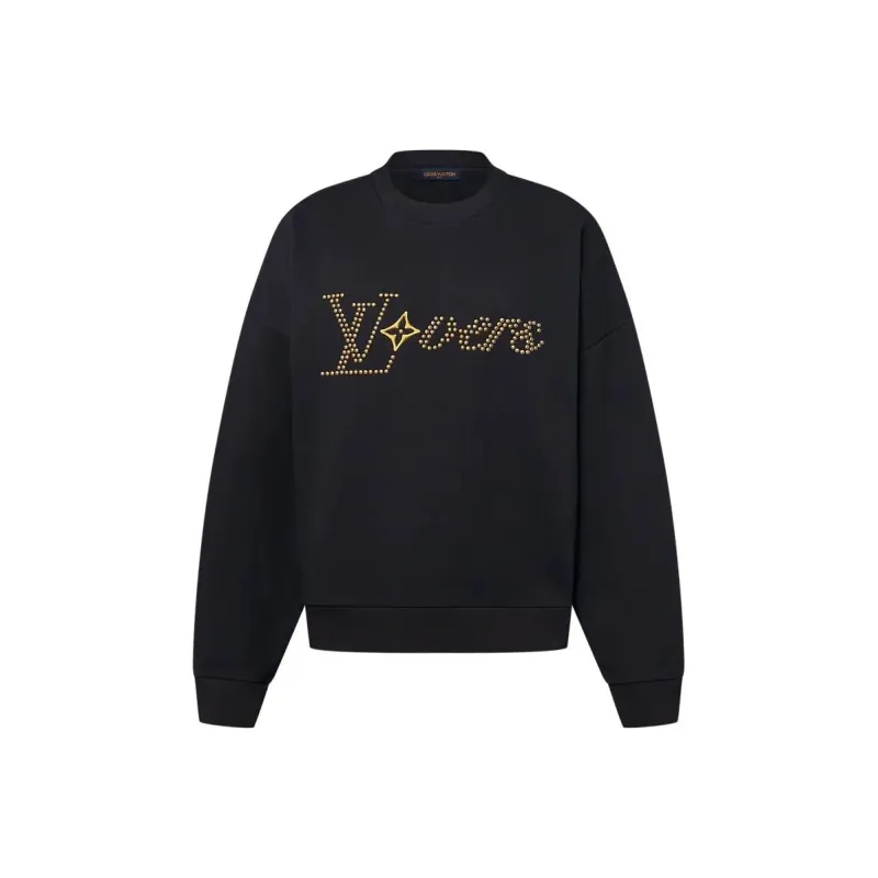 LOUIS VUITTON Cotton Signature Crewneck-0