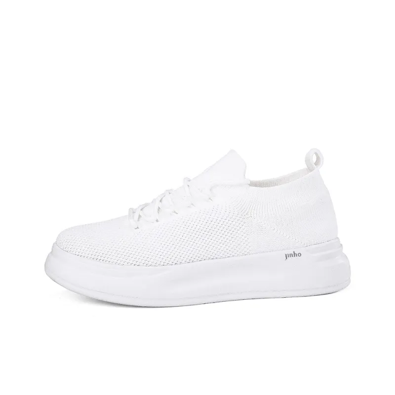 Jinho Casual Shoes Unisex Low Top Black/White-4