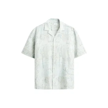 ZARA Shirts Men Light Green