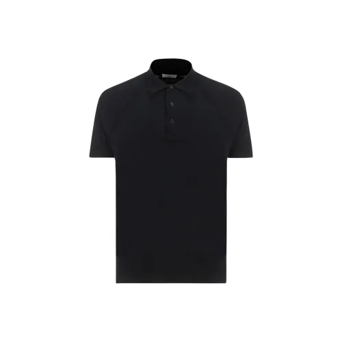 PAOLO PECORA MILANO SS25 Polo Shirt Men's Black