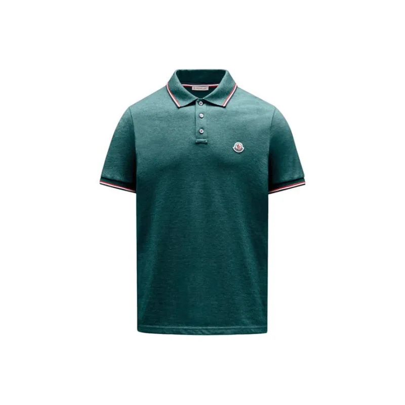 Moncler Logo Patch Polo Shirt-0