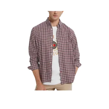 Tommy Hilfiger FW24 Shirt Men's Multicolor Plaid
