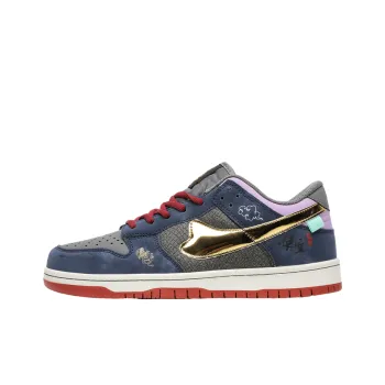 Boogie Bear Low Top Skateboard Shoes Men's Wukong Blue