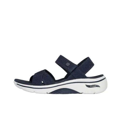 Martha Stewart x Skechers GO Walk Arch Fit 2.0 Beach Sandals Women's Marine Blue